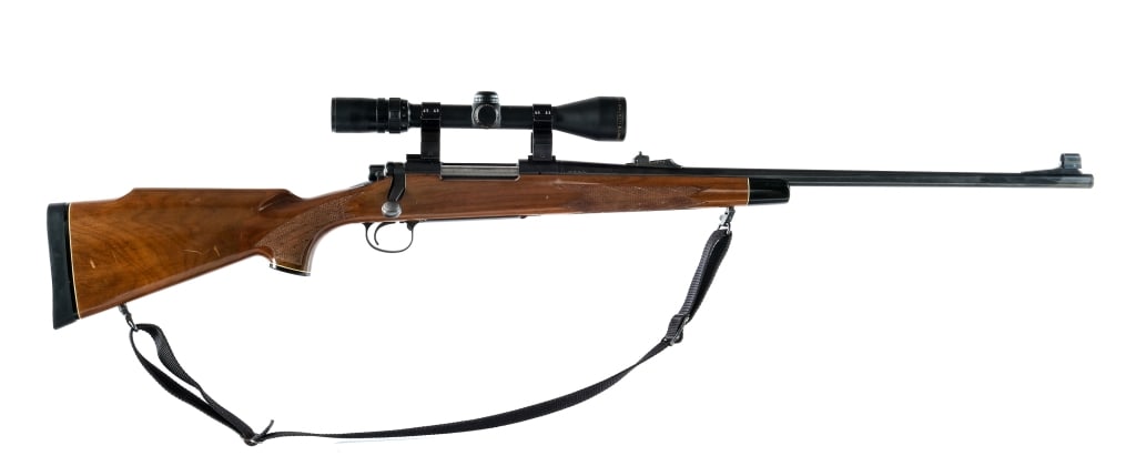 Remington 700 7mm Rem Mag Bolt Action Rifle: Description Remington 700 in 7mm Remington Magnum with a three round capacity and a 24" barrel. Made in Ilion New York in 1965. Rubber butt pad. Checkered Monte Carlo style wood stock. Blued trigger g