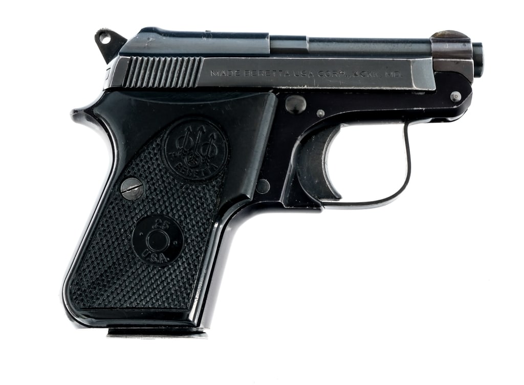 Beretta 950 BS Jetfire .25 ACP Semi Auto Pistol (1 of 6)