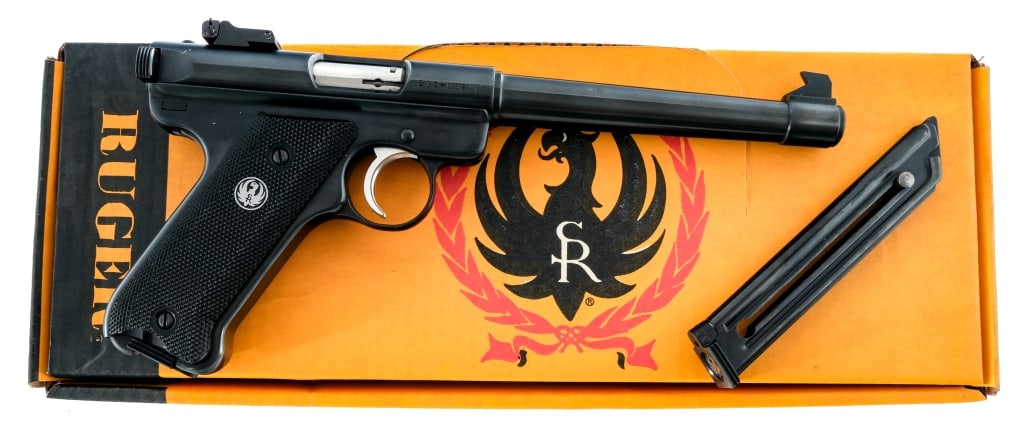 Ruger MK II Target .22 LR Semi-Auto Pistol (1 of 8)