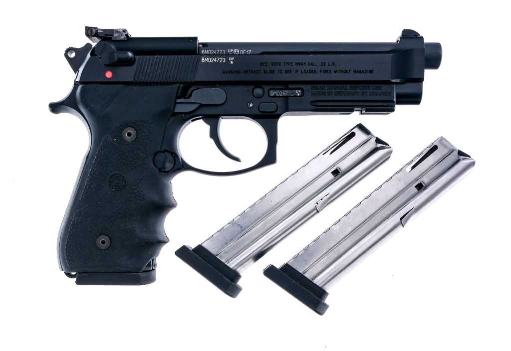 Beretta/Umarex 92FS M9A1 .22LR Semi Auto Pistol (1 of 6)