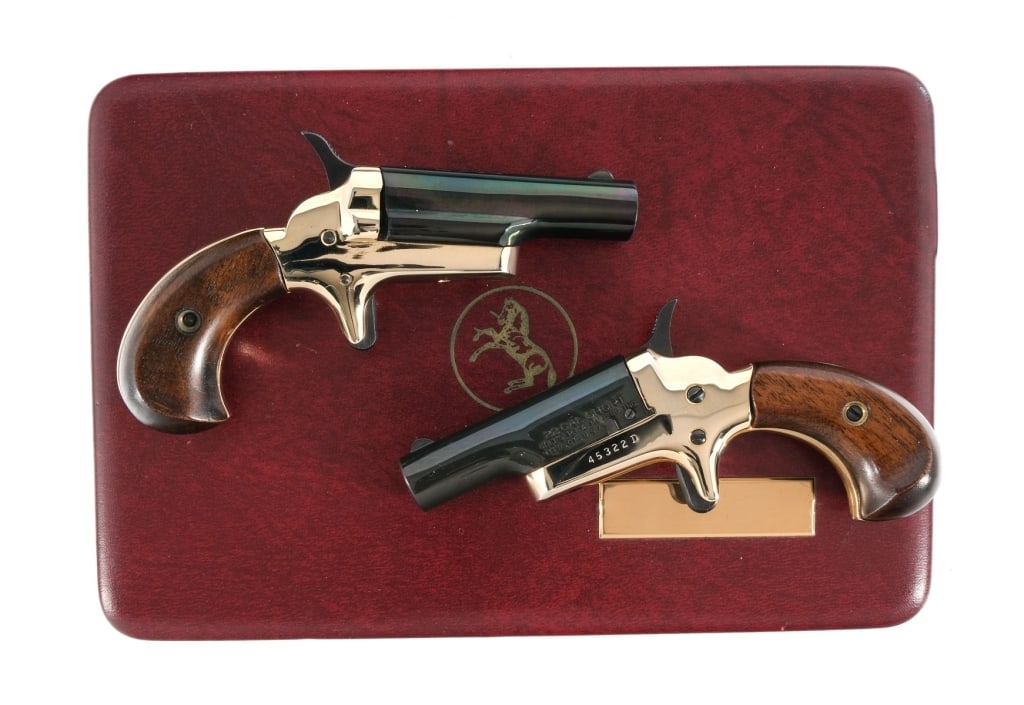 Colt Cased 4th Derringer .22 Short 2 Pcs Pistol (1 of 7)