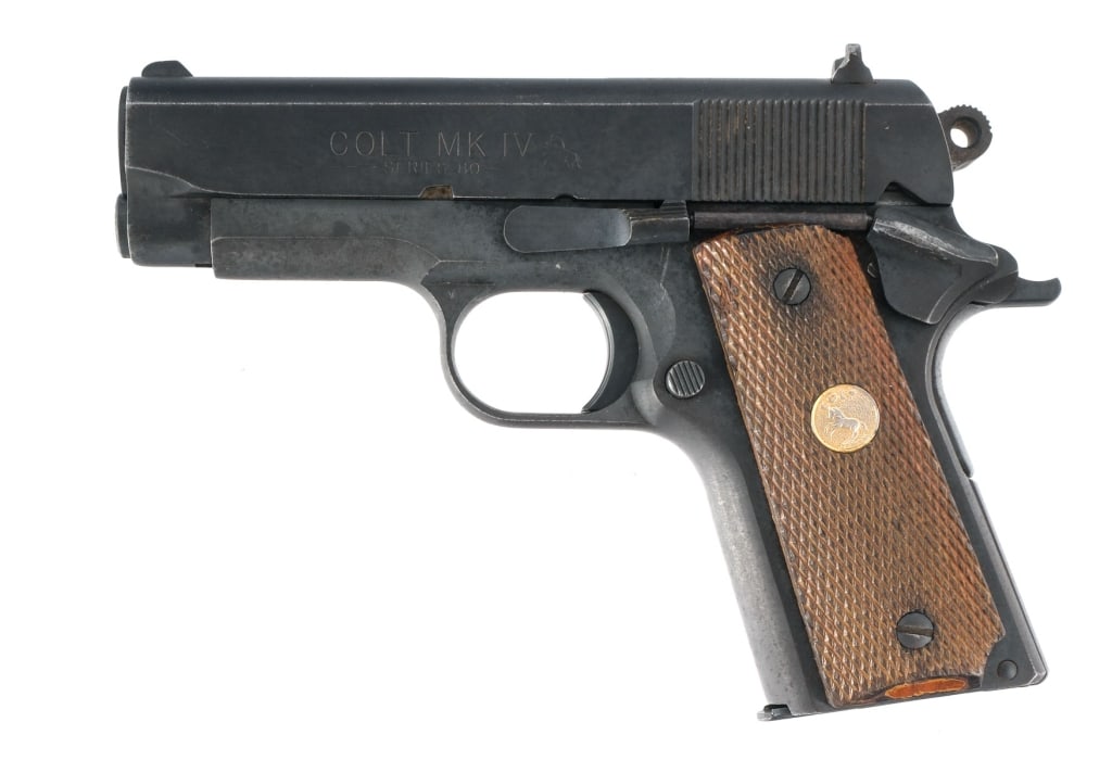 Colt MK IV Series 80 Officers Model .45 ACP Pistol - 4