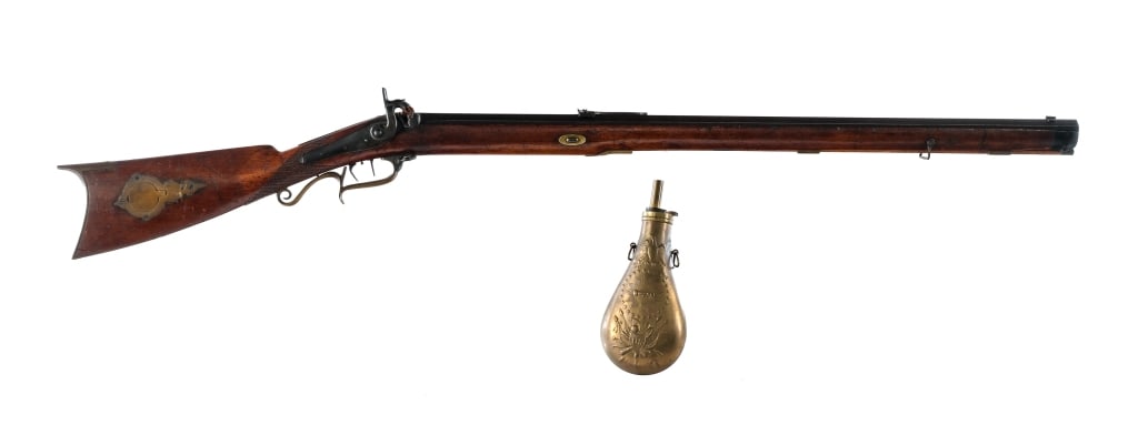 David Lurch Full Stock Percussion Musket: Description David Lurch Full Stock Percussion Musket measuring in at the bore 11mm with a single round capacity and a 30" heavy octagon barrel. David Lurch was a gunsmith & gunmaker out of 157 Grand S