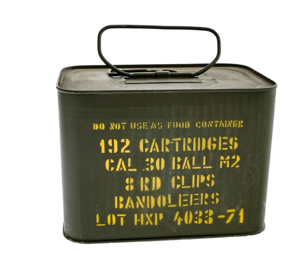 M1 Garand .30-06 Clips Spam Can 192 Rds (1 of 3)