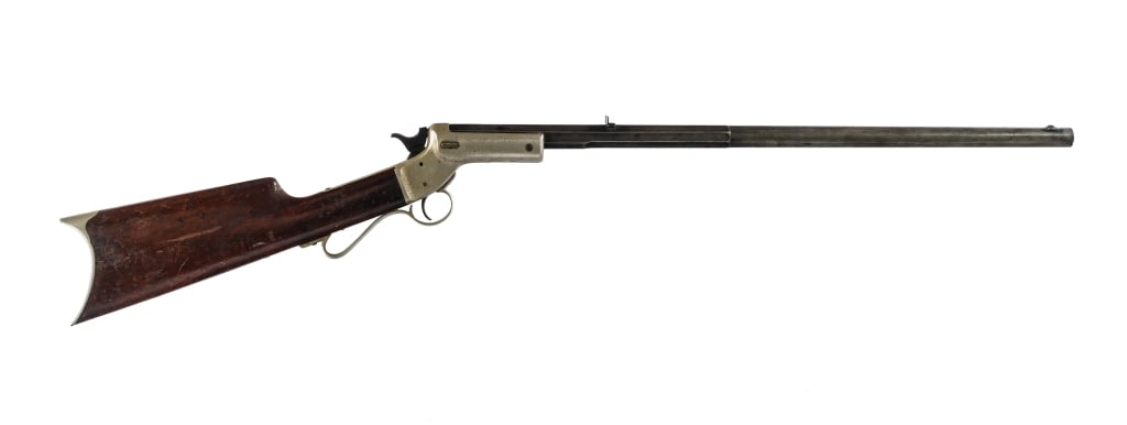 J Stevens Tip Up .22 LR Single Shot Rifle (1 of 4)