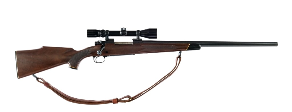Winchester 70 Heavy .243 Win Bolt Action Rifle (1 of 5)