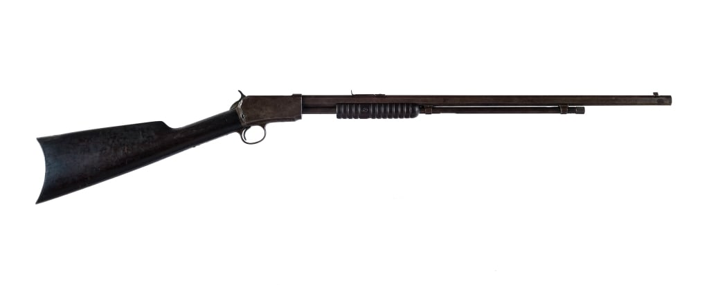 Winchester 1890 Take-Down .22 Short Pump Rifle (1 of 5)