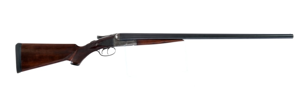 AH Fox Sterlingworth 12 Ga SxS Shotgun: Description A.H. Fox Sterlingworth in 12 gauge with a two round capacity and a 28" side by side barrel. Made in Philadelphia PA between 1925 and 1926. Right bore has a CYL and the Left a FULL fixed ch