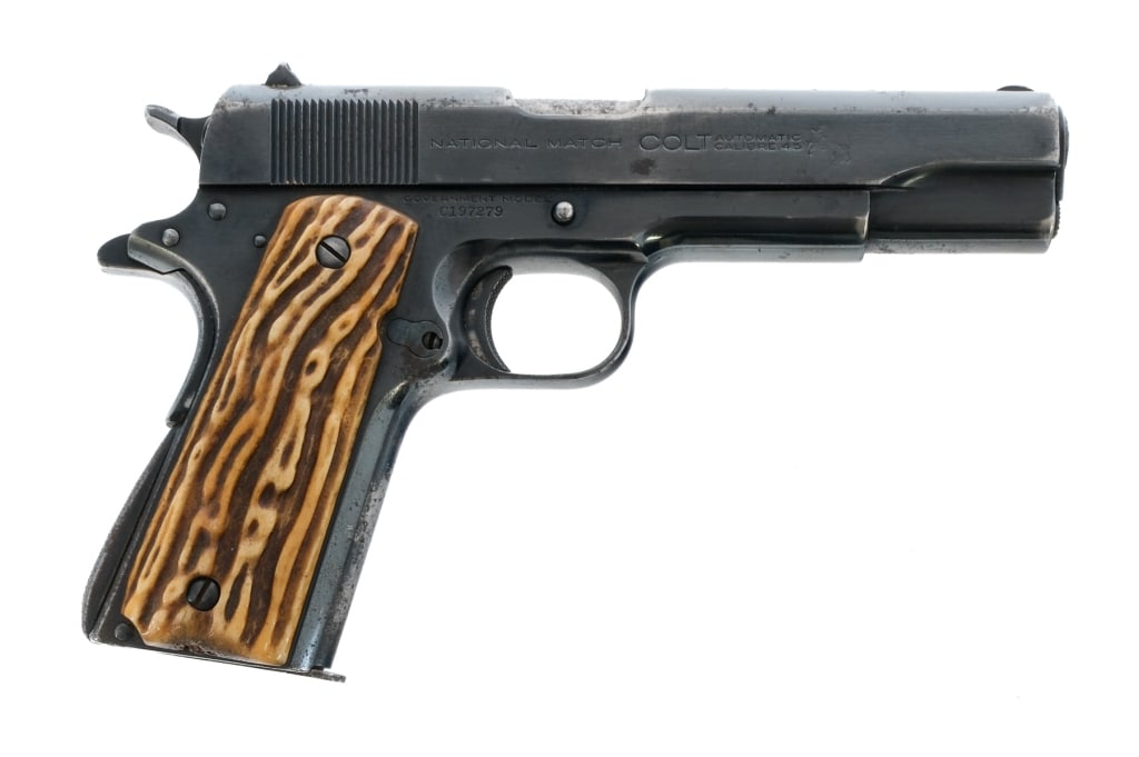 Colt National Match 1911 .45 ACP Semi Auto Pistol (1 of 6)