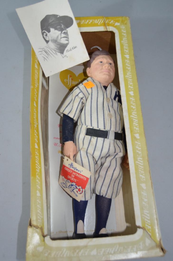 Effanbee Babe Ruth Doll in Box w/ Bat: Effanbee Babe Ruth Doll in Box w/ Bat