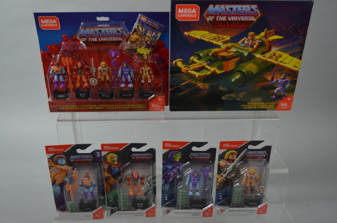 Mega Construx He-Man MOTU Figures & Set Lot: Mega Construx He-Man MOTU Figures & Set Lot NIP