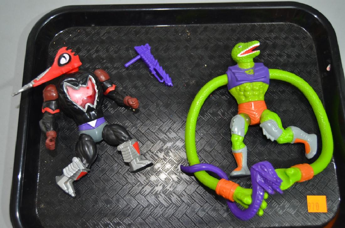 Vtg He-Man MOTU Mosquitor & Sssqueeze Figures: Vtg He-Man MOTU Mosquitor & Sssqueeze Figures Complete