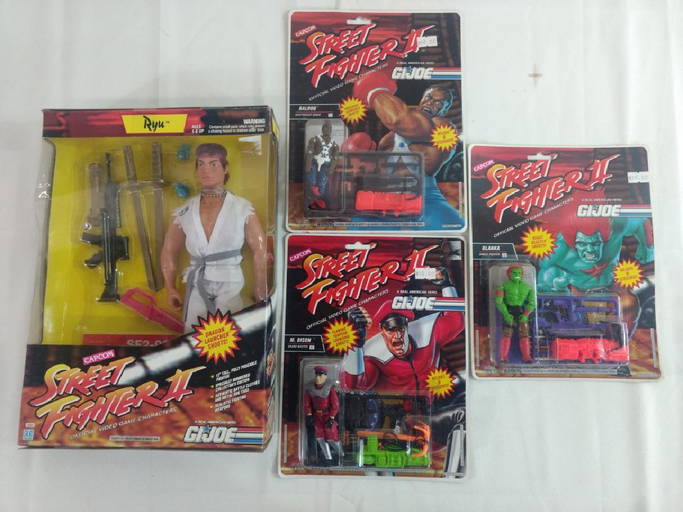 1993 Hasbro G.I. Joe Carded Action Figure - Capcom Street Fighter II Vega