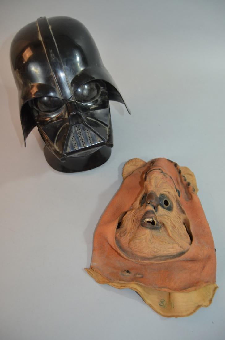 Vtg Star Wars Don Post Vader & Wicket Masks: Vtg Star Wars Don Post Vader & Wicket Masks