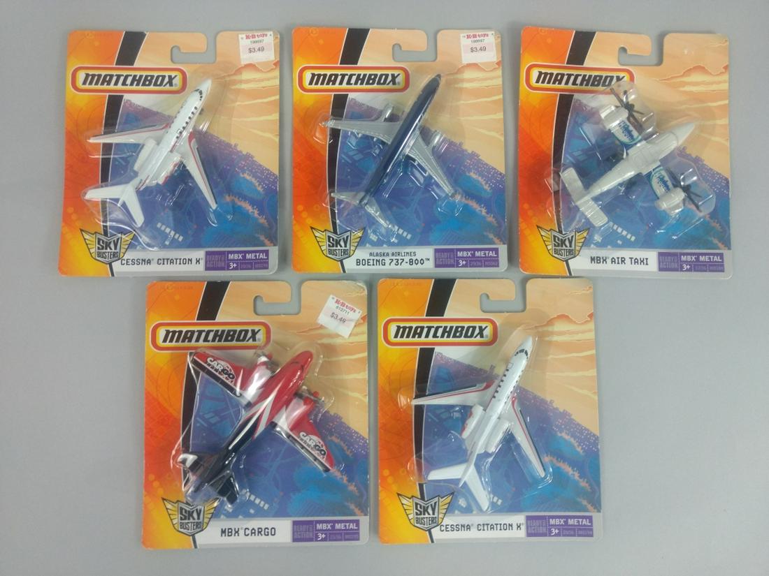 5pc Matchbox Sky Buster Planes NIP: 5pc Matchbox Sky Buster Planes NIP