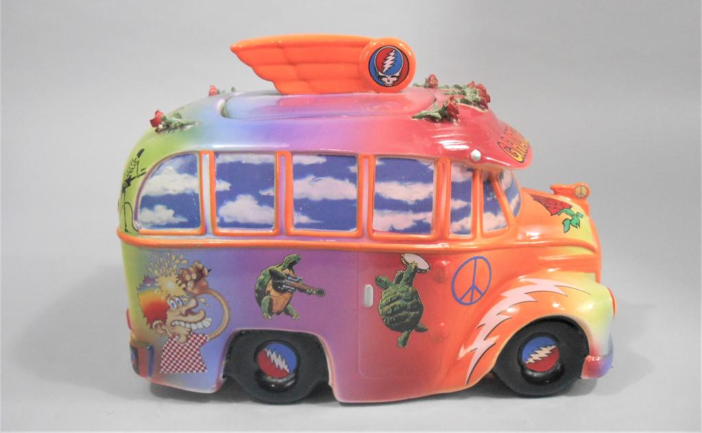 Vandor Grateful Dead Bus Cookie Jar