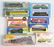 10pc Mixed HO Train Engines & Trolley in Box