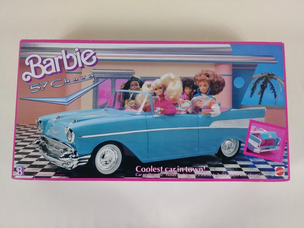57 chevy barbie car