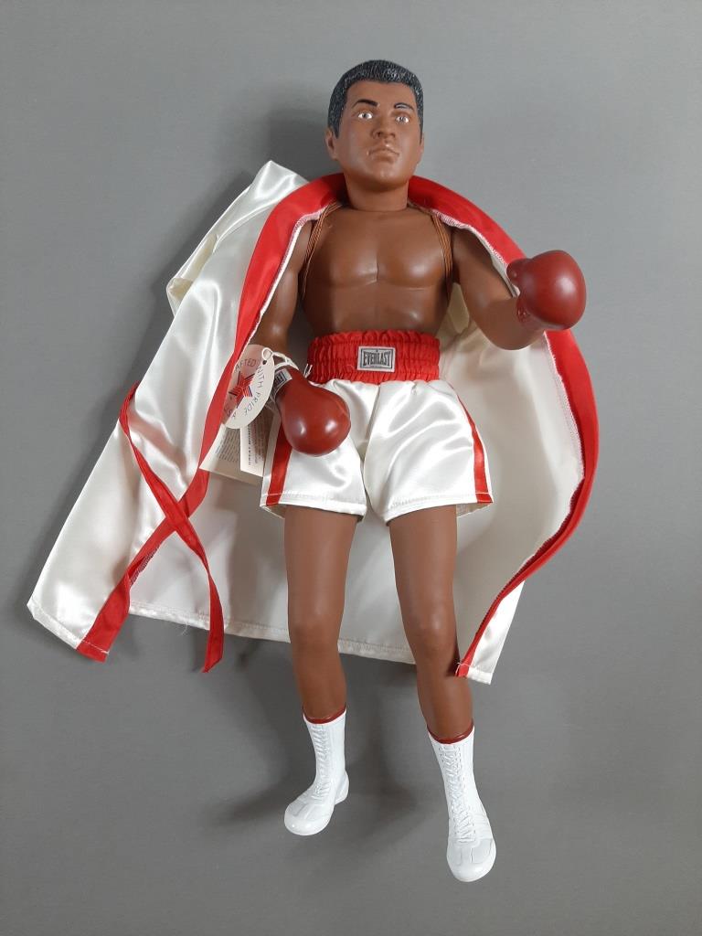 Vtg Effanbee Muhammad Ali 18" Doll w/ Tags: Vtg Effanbee Muhammad Ali 18" Doll w/ Tags