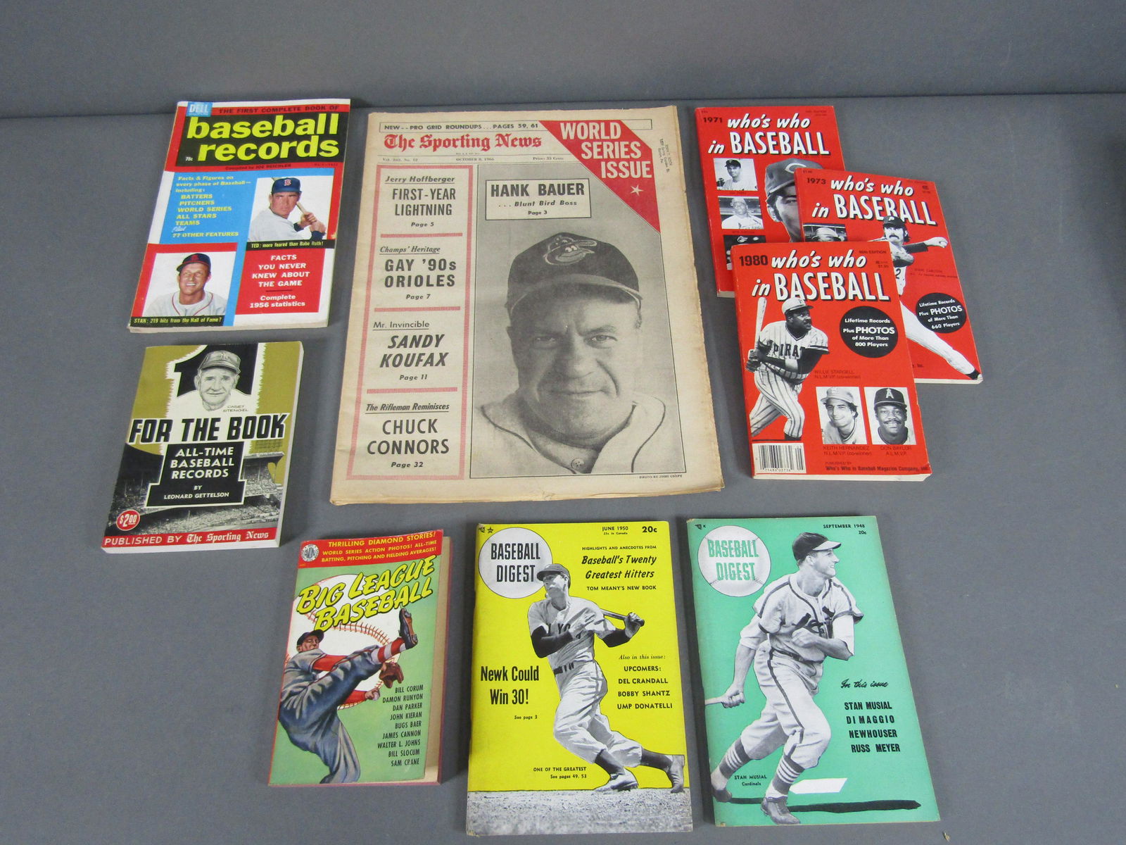 Who's Who in Baseball, Baseball Digest, + (1 of 4)