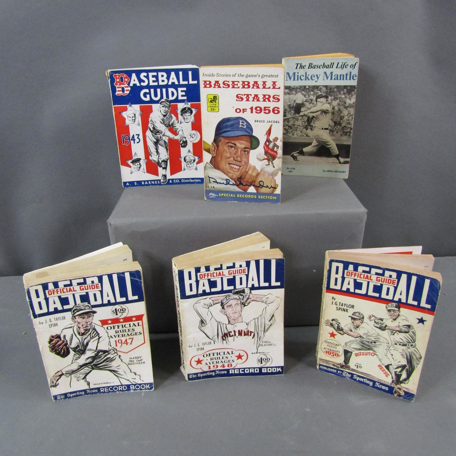 Official Baseball Guide 1947, 48, 50, + (1 of 2)