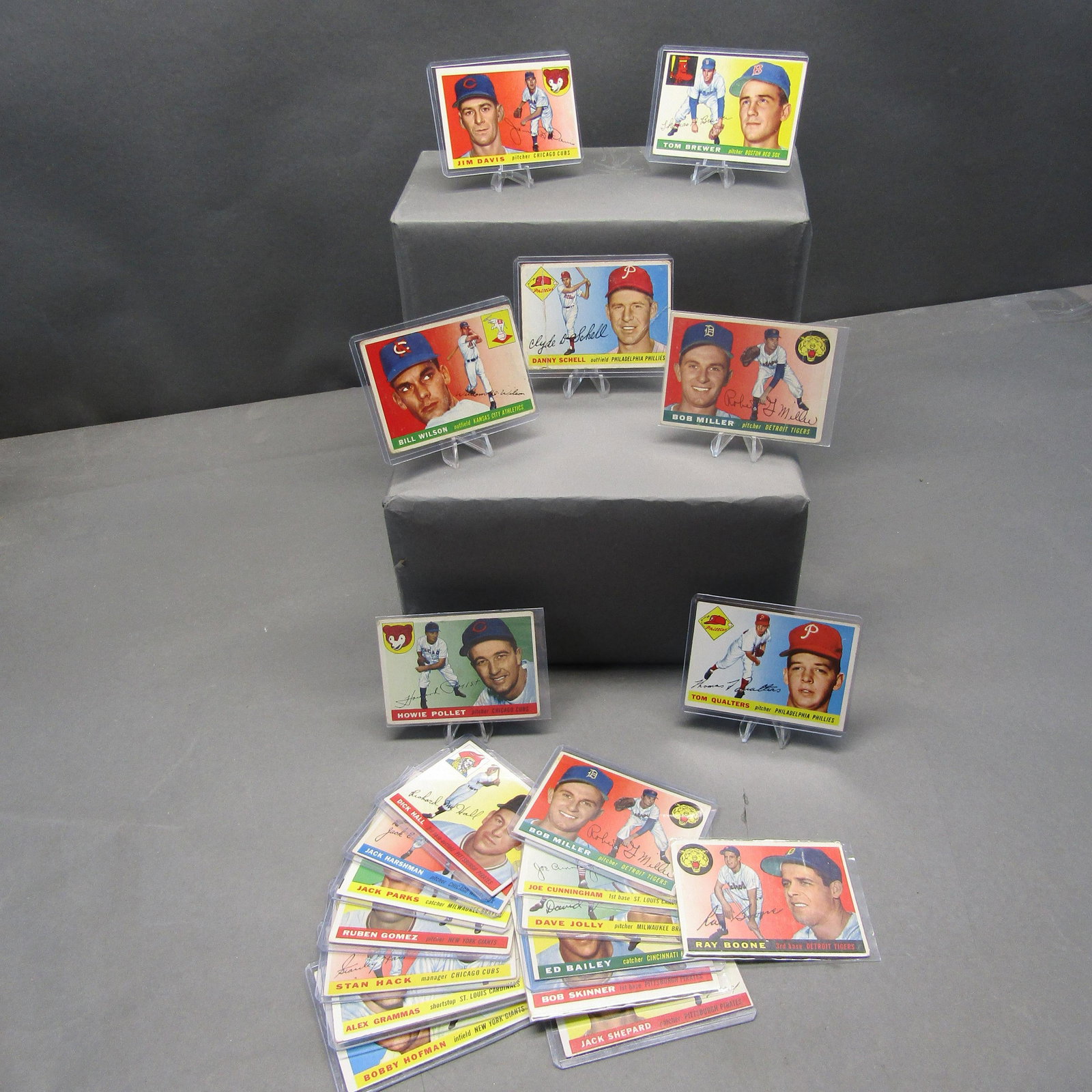 21 1955 Topps Baseball Cards (1 of 4)