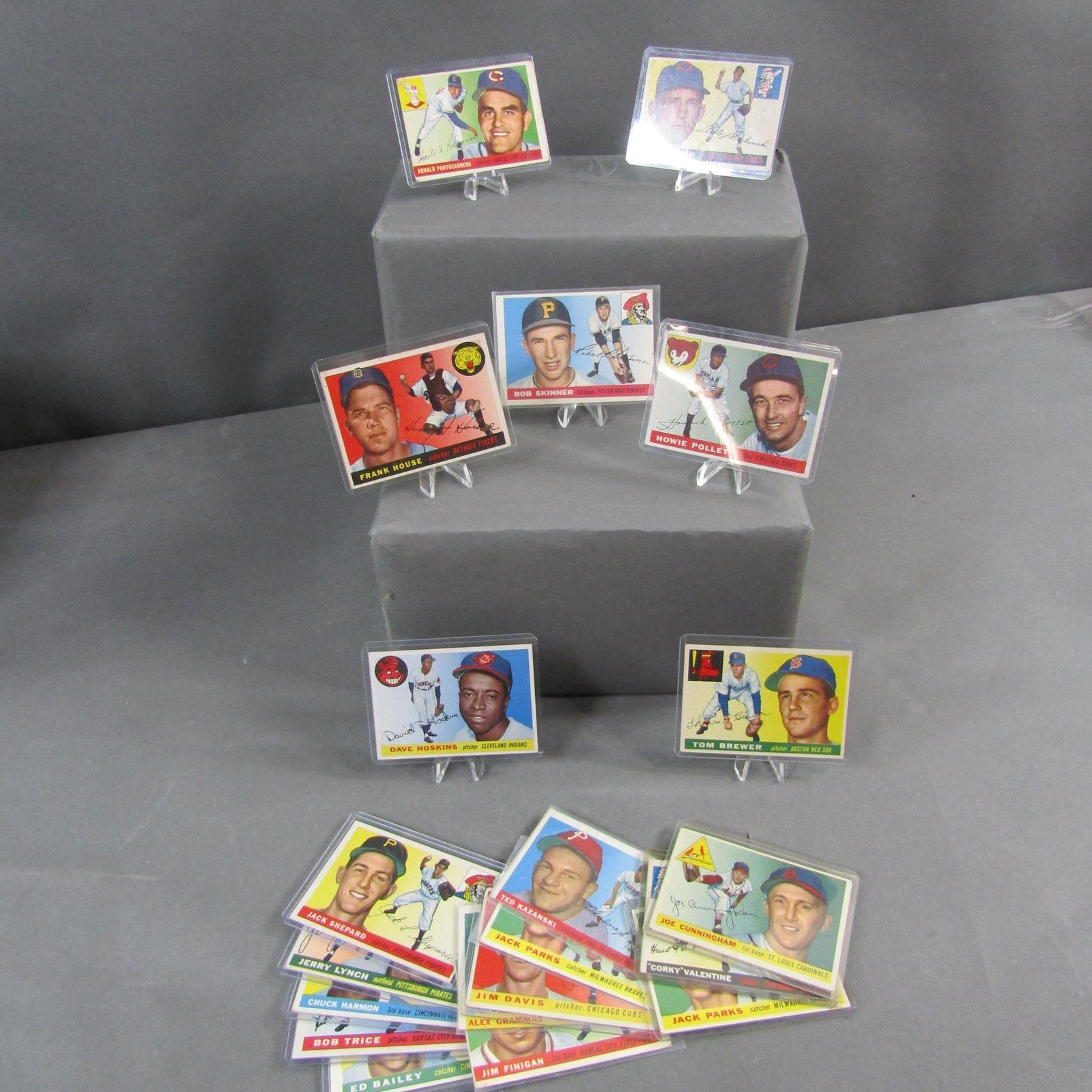 20 1955 Topps Baseball Cards (1 of 4)