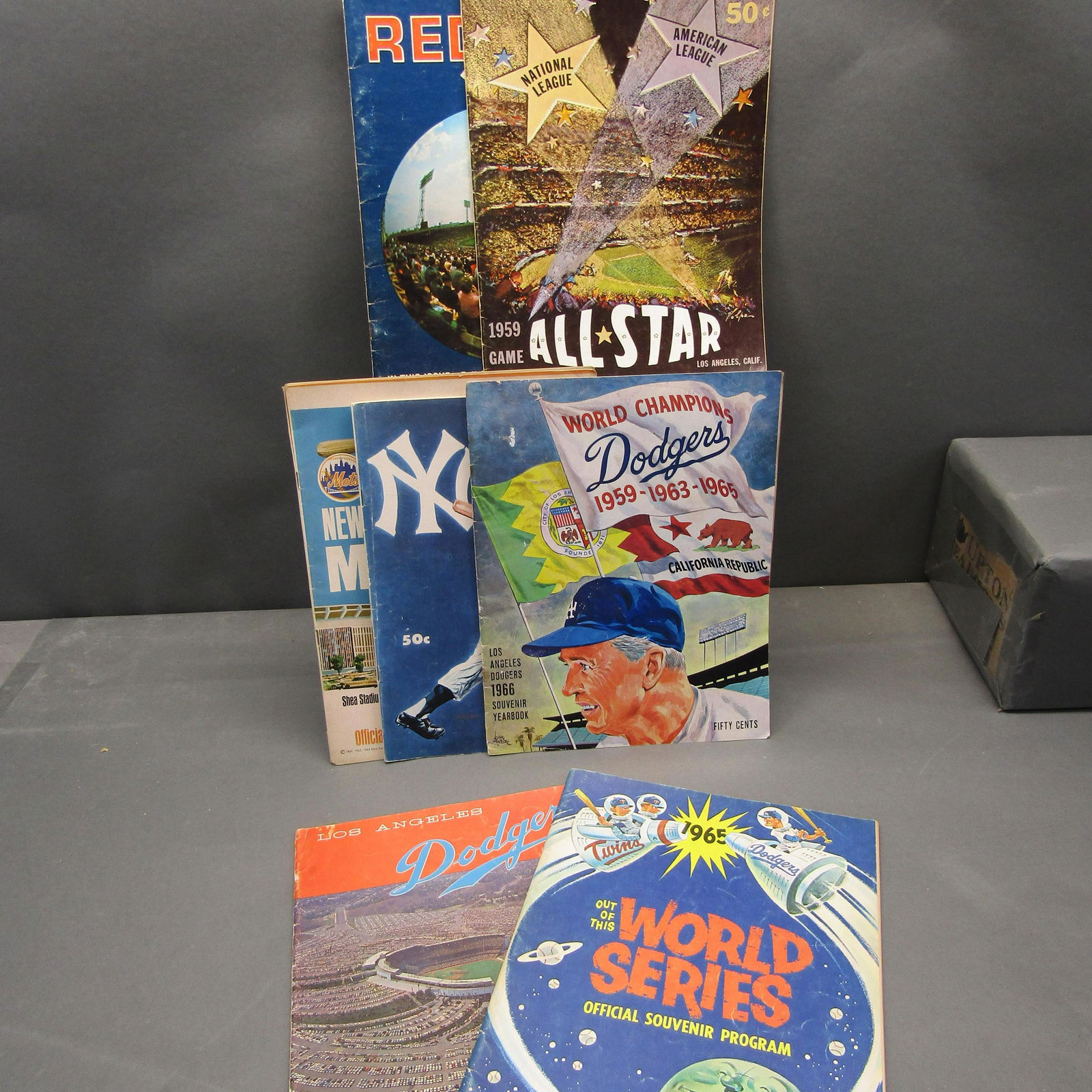 1959 & '65 World Series Programs, Dodgers Yearbook (1 of 4)