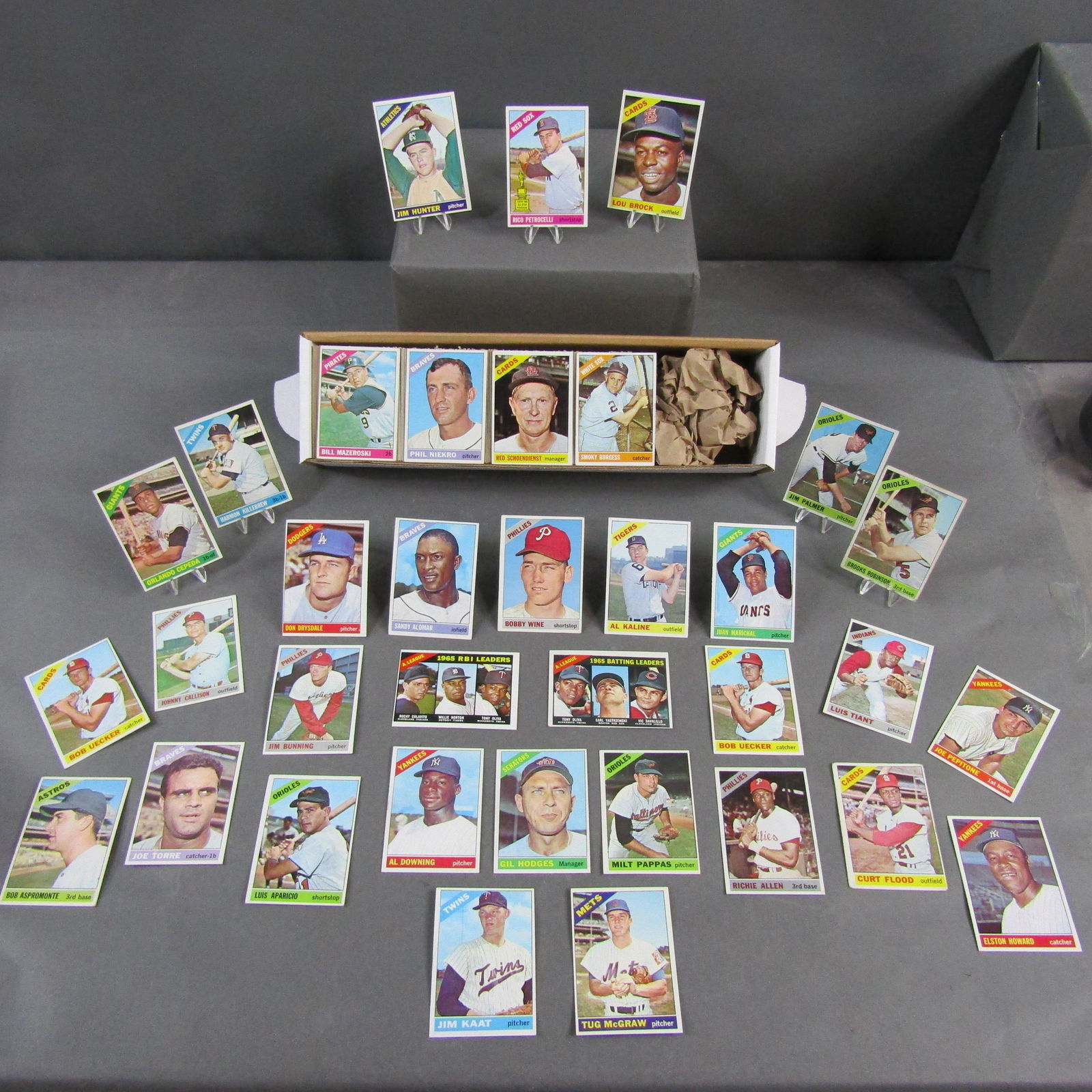 1966 Topps Baseball Cards, Partial Set (1 of 1)
