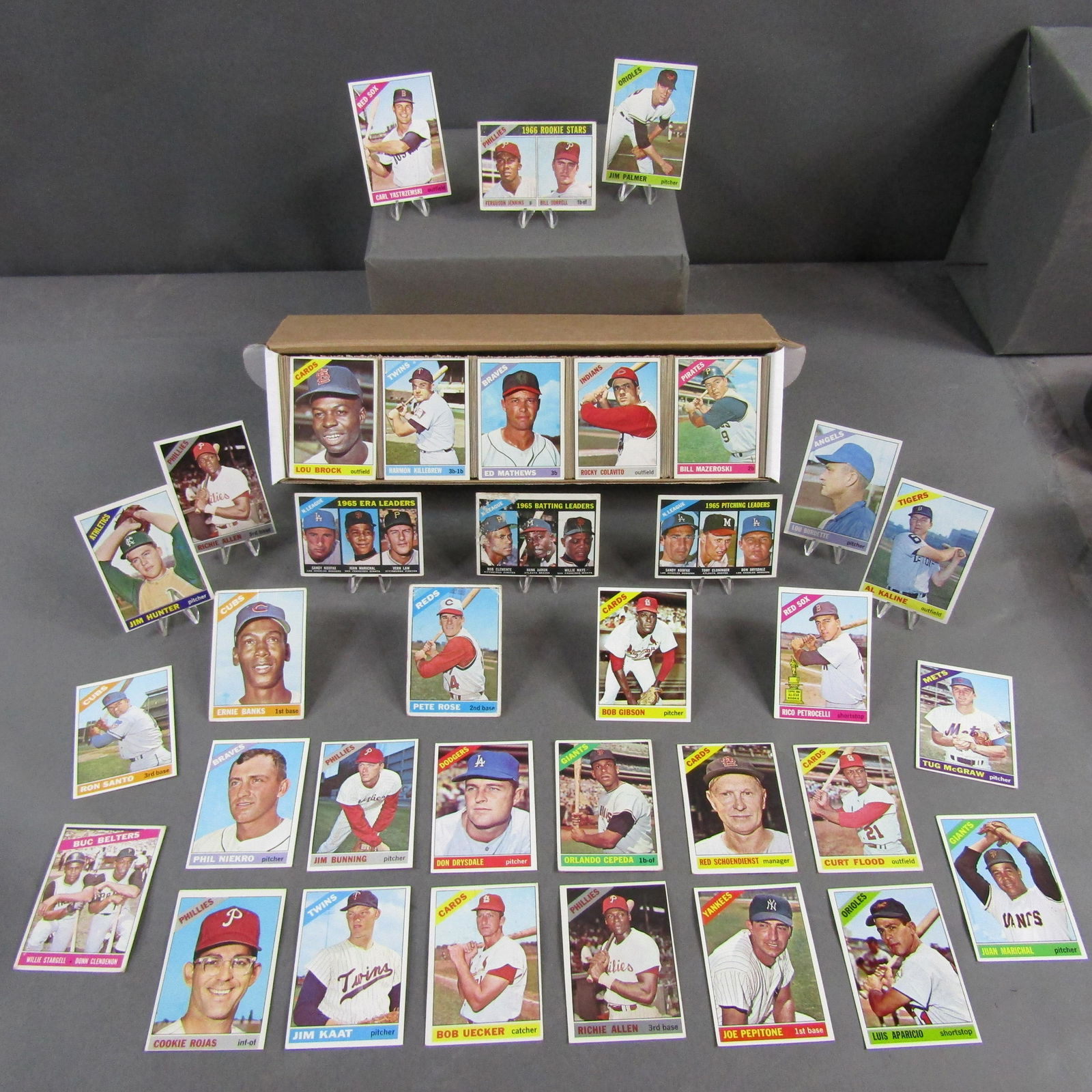 1966 Topps Baseball Cards, Partial Set (1 of 17)