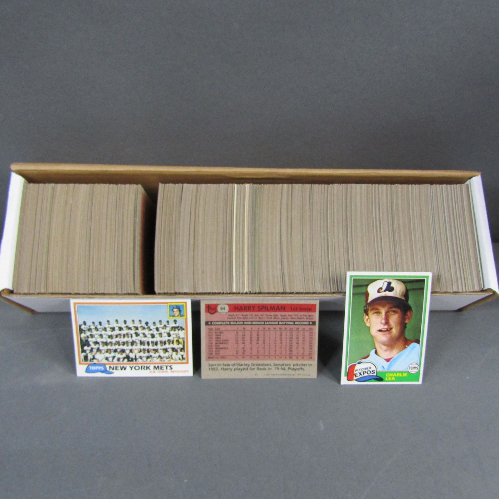 1981 Topps Baseball Cards, Partial Set (1 of 2)