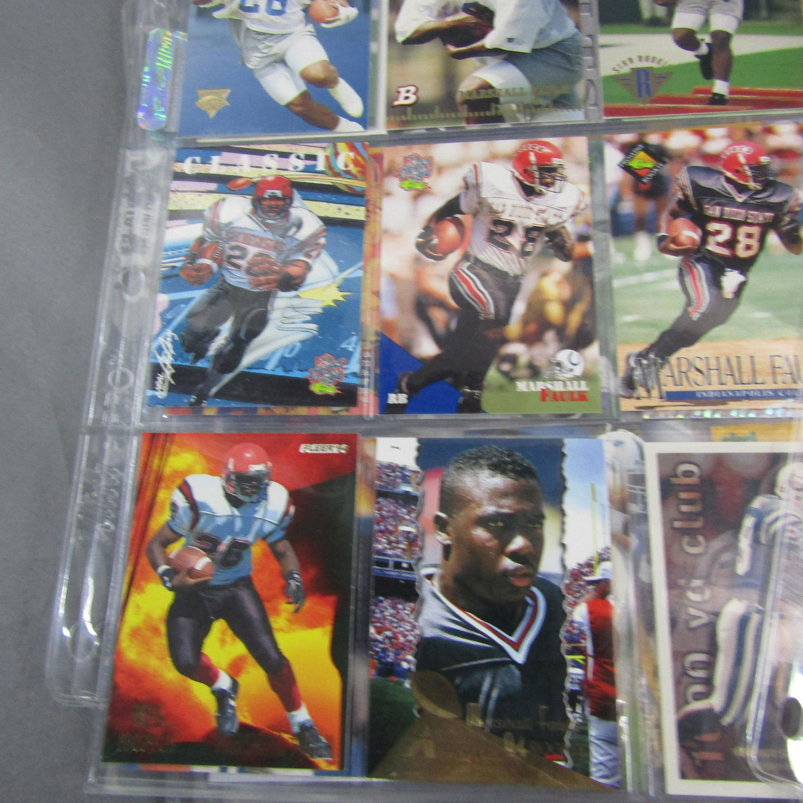 Mixed Football Card Lot w/ Young, Smith, + (1 of 2)