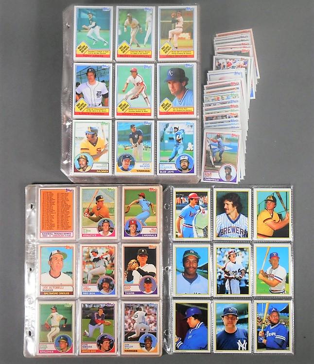 1983 Topps Baseball Card Set (1 of 4)