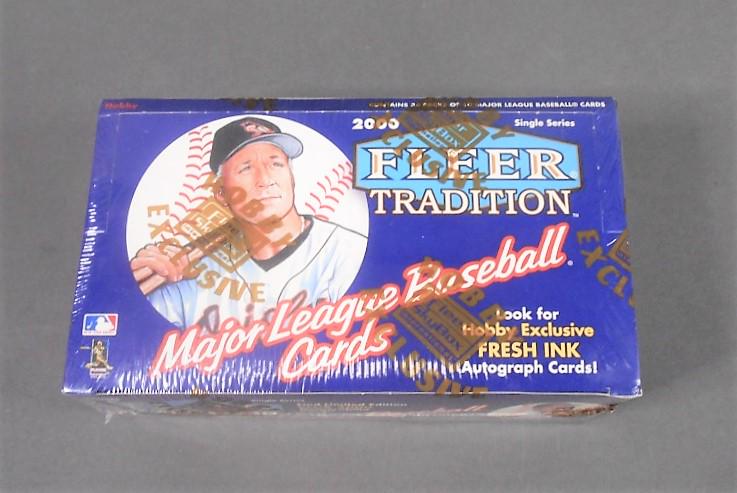 2000 Fleer Tradition Baseball Box (1 of 1)