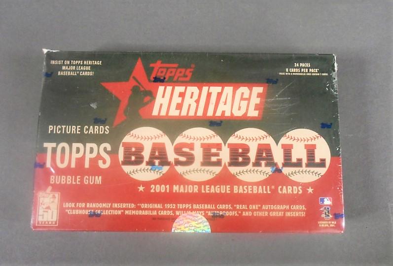2001 Topps Heritage Baseball Box (1 of 1)
