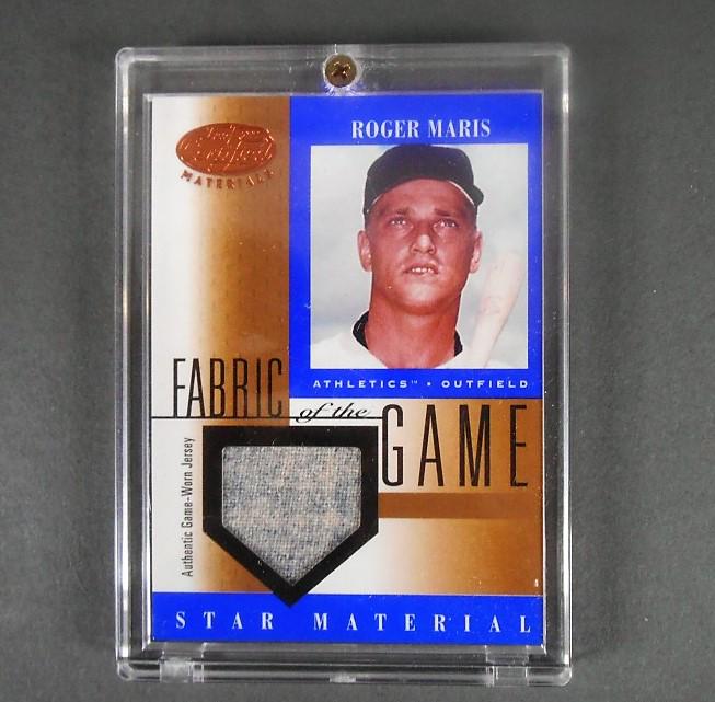 Roger Maris Game Worn Jersey Card (1 of 2)