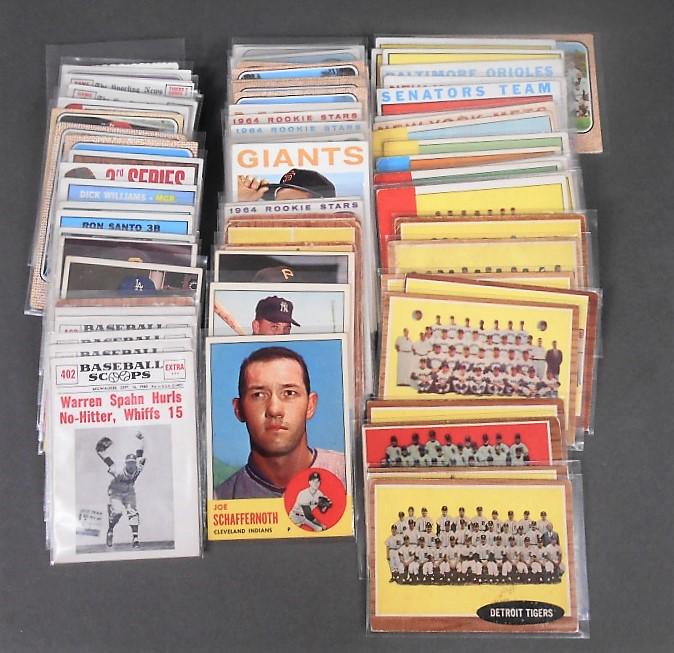80pc 1961-1968 Baseball Cards Lot (1 of 8)