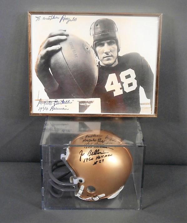 Notre Dame Signed Helmet & Photo (1 of 4)