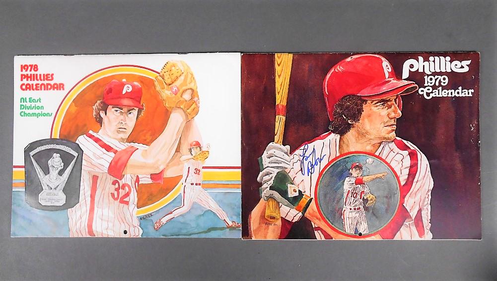 Philadelphia Phillies Signed Calendars (1 of 12)