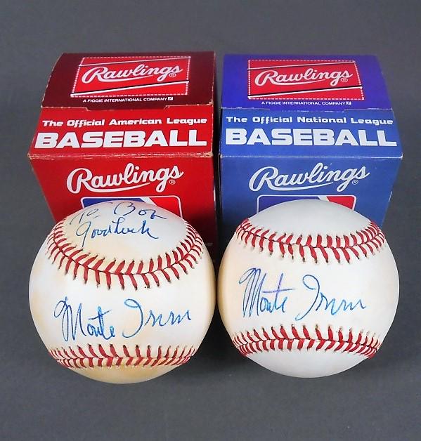 Monte Irvin Signed Baseballs (1 of 3)