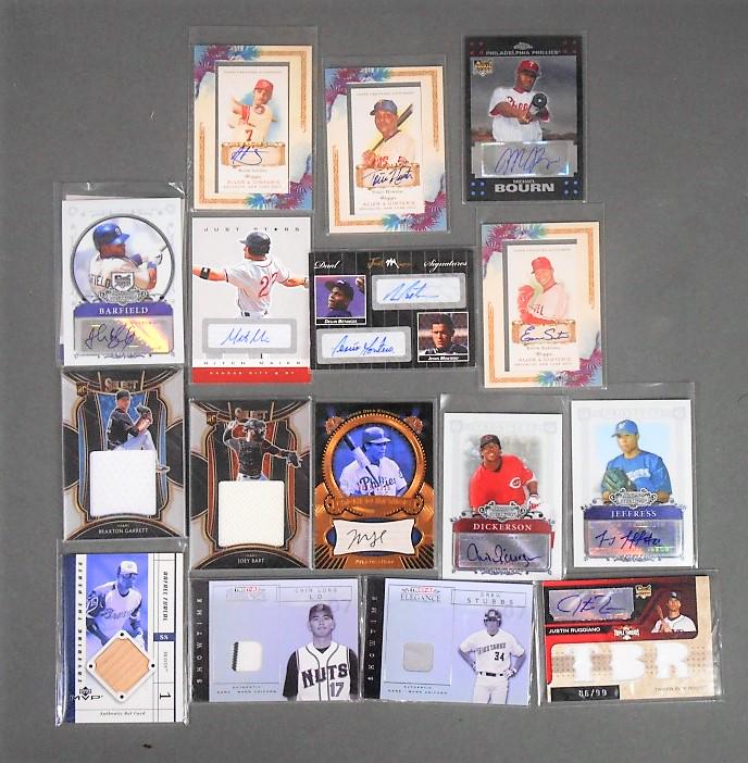 Game & Autographed Insert Baseball Cards (1 of 5)