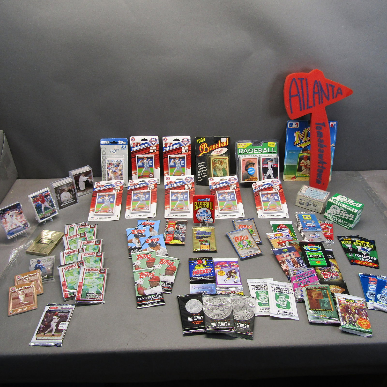 Lrg Mixed Lot Factory Sealed Baseball Cards + (1 of 11)