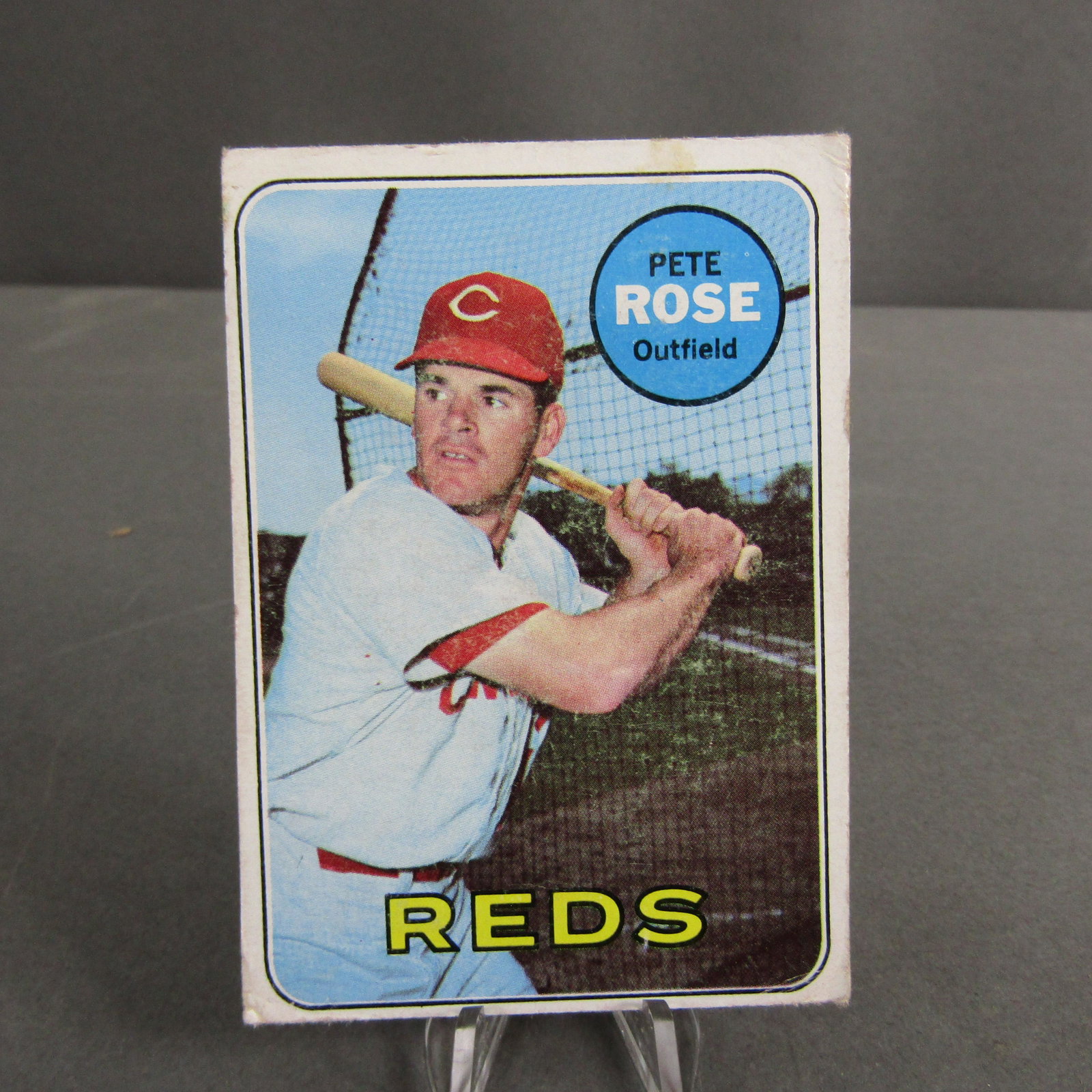 1969 Topps #120: Pete Rose: .