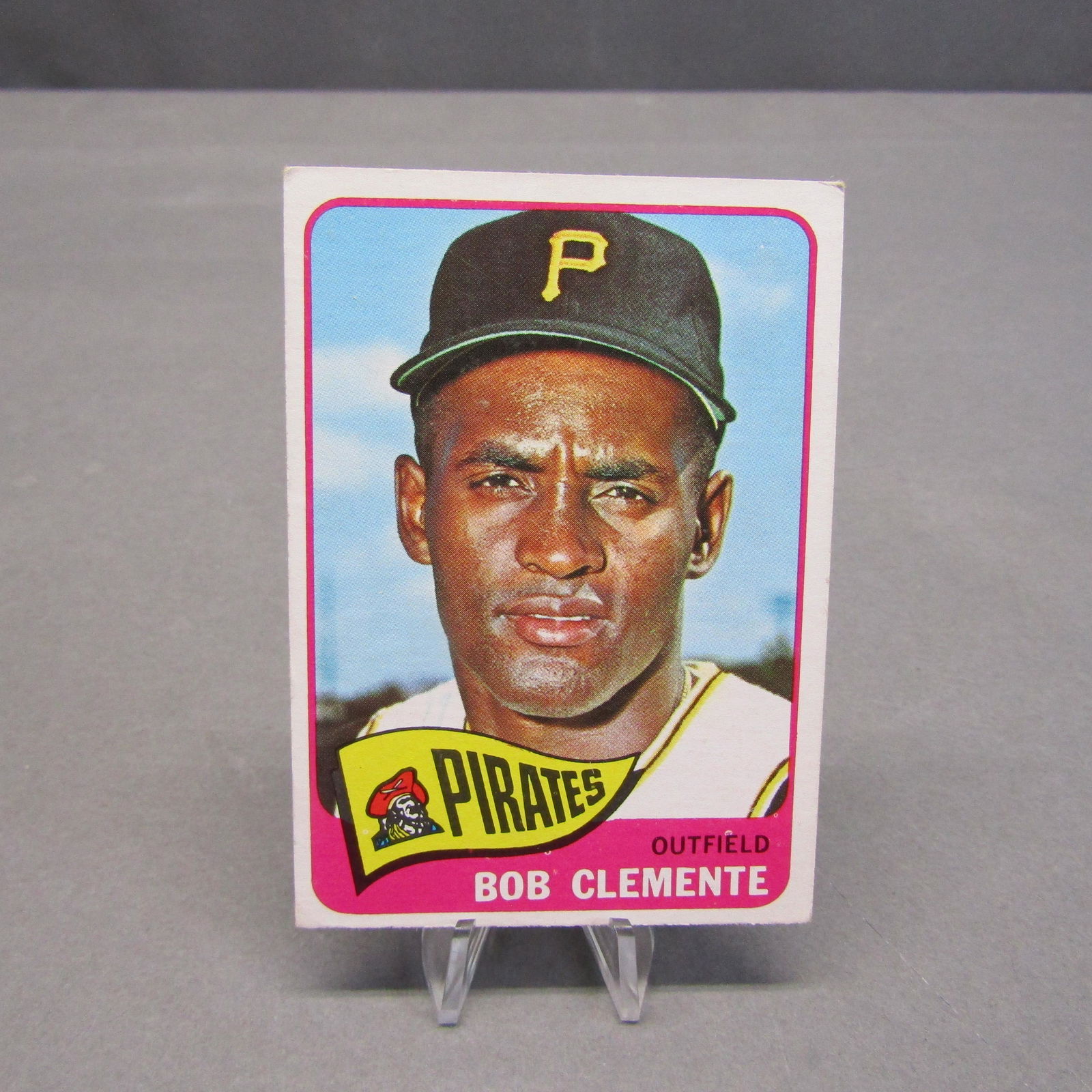 1965 Topps #160: Bob Clemente (1 of 2)