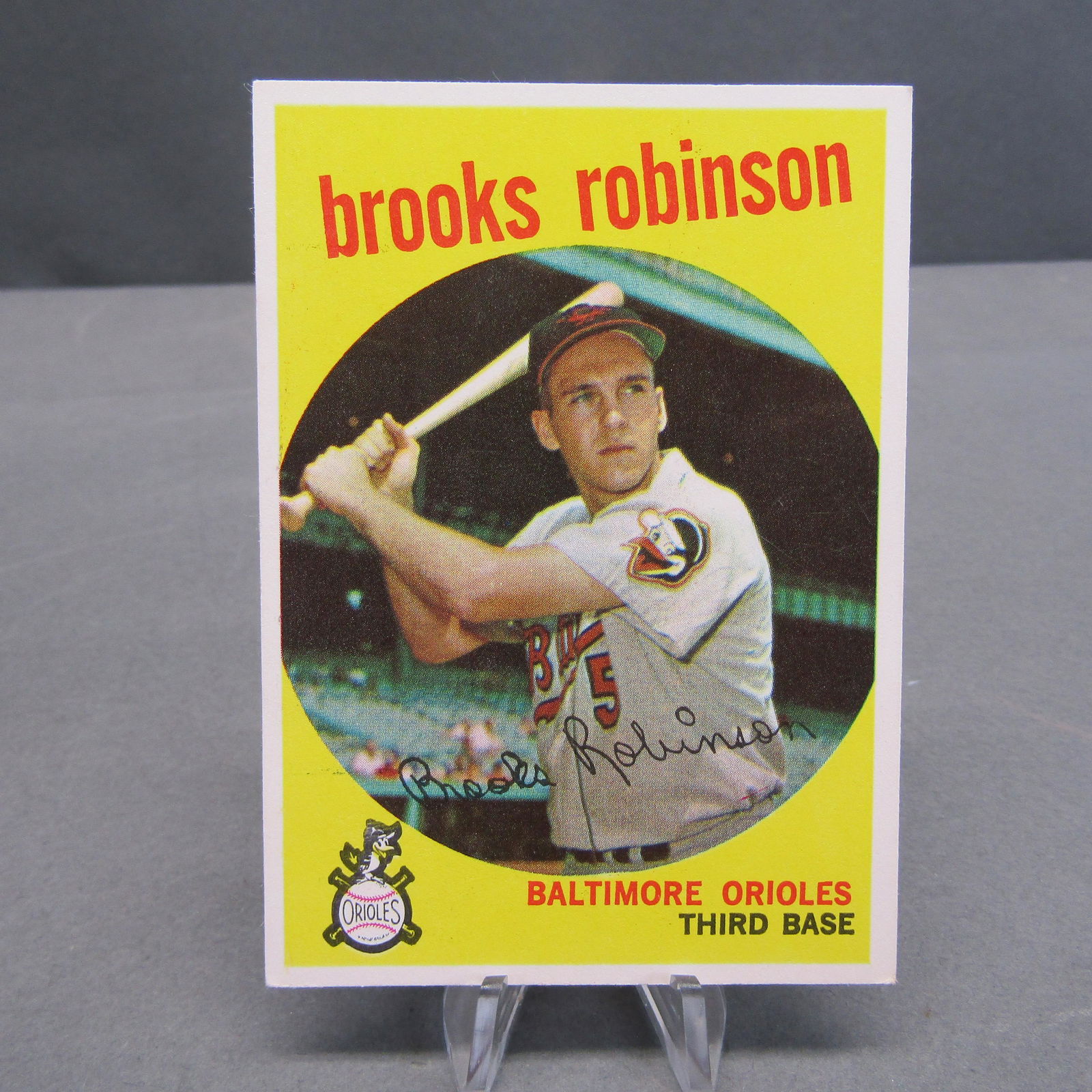 1959 Topps #439: Brooks Robinson (1 of 2)