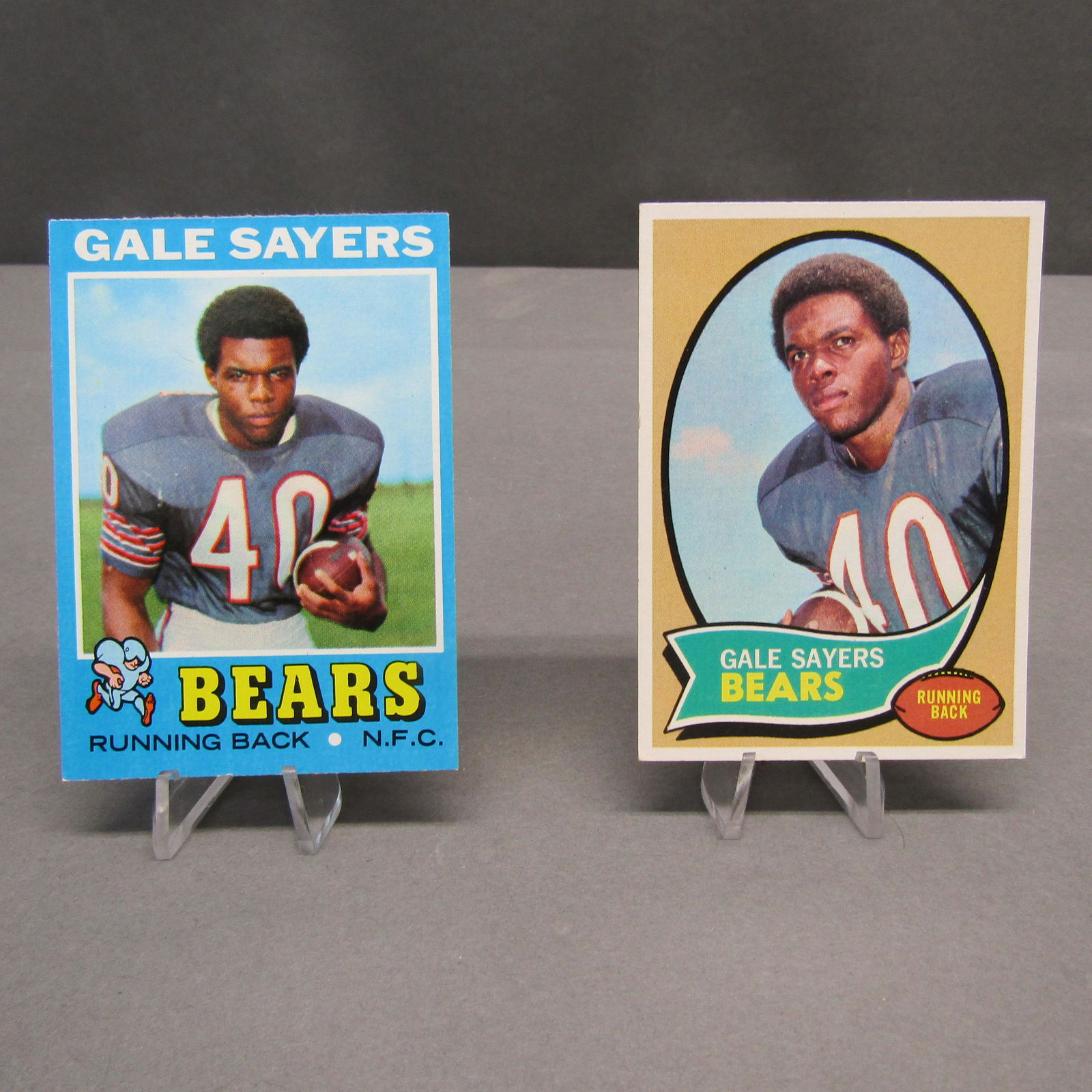 1970 #70 1971, #150: Gale Sayers (1 of 5)