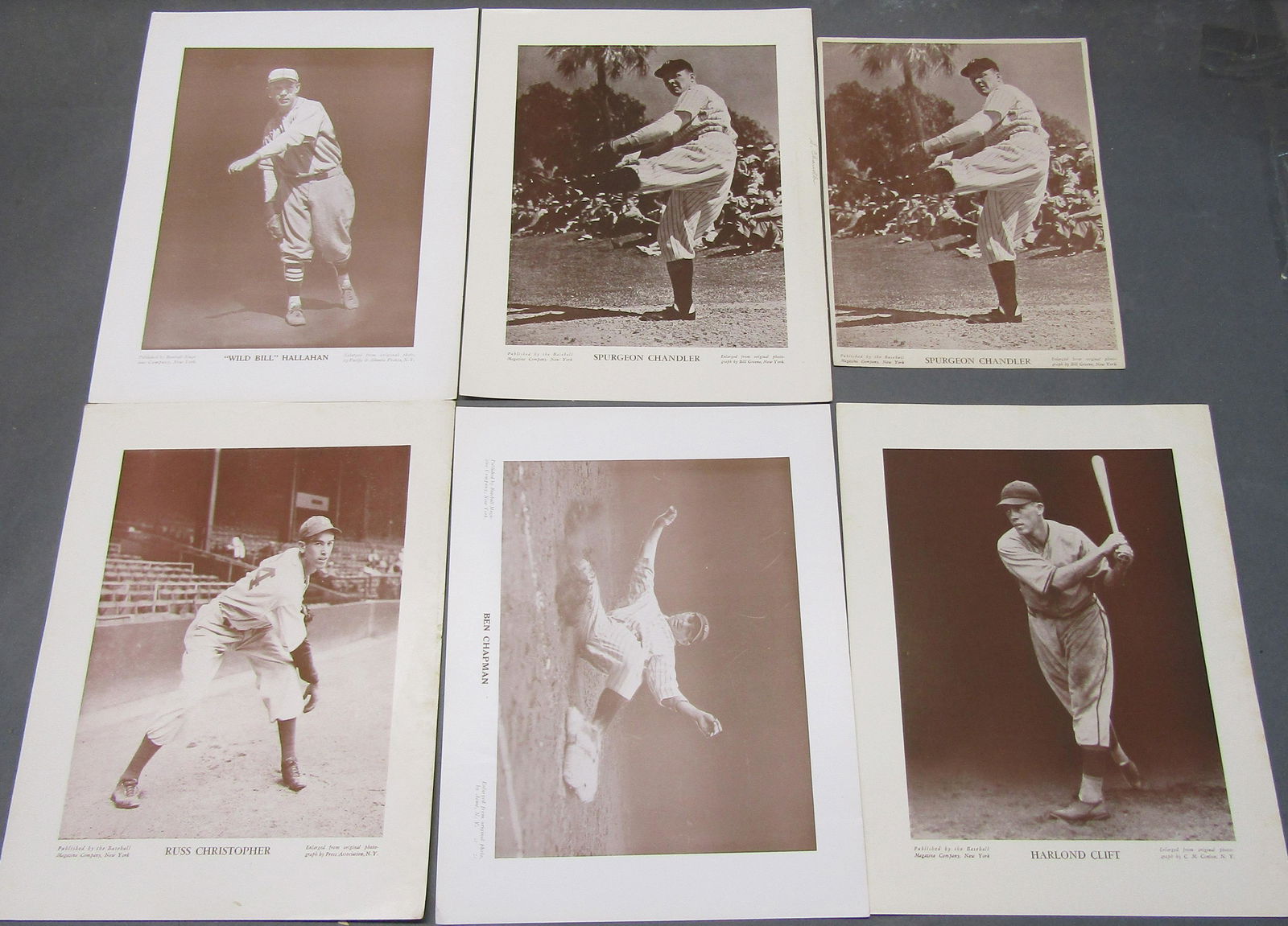 1940s Baseball Magazine Poster, M114: Chapman, + (1 of 1)