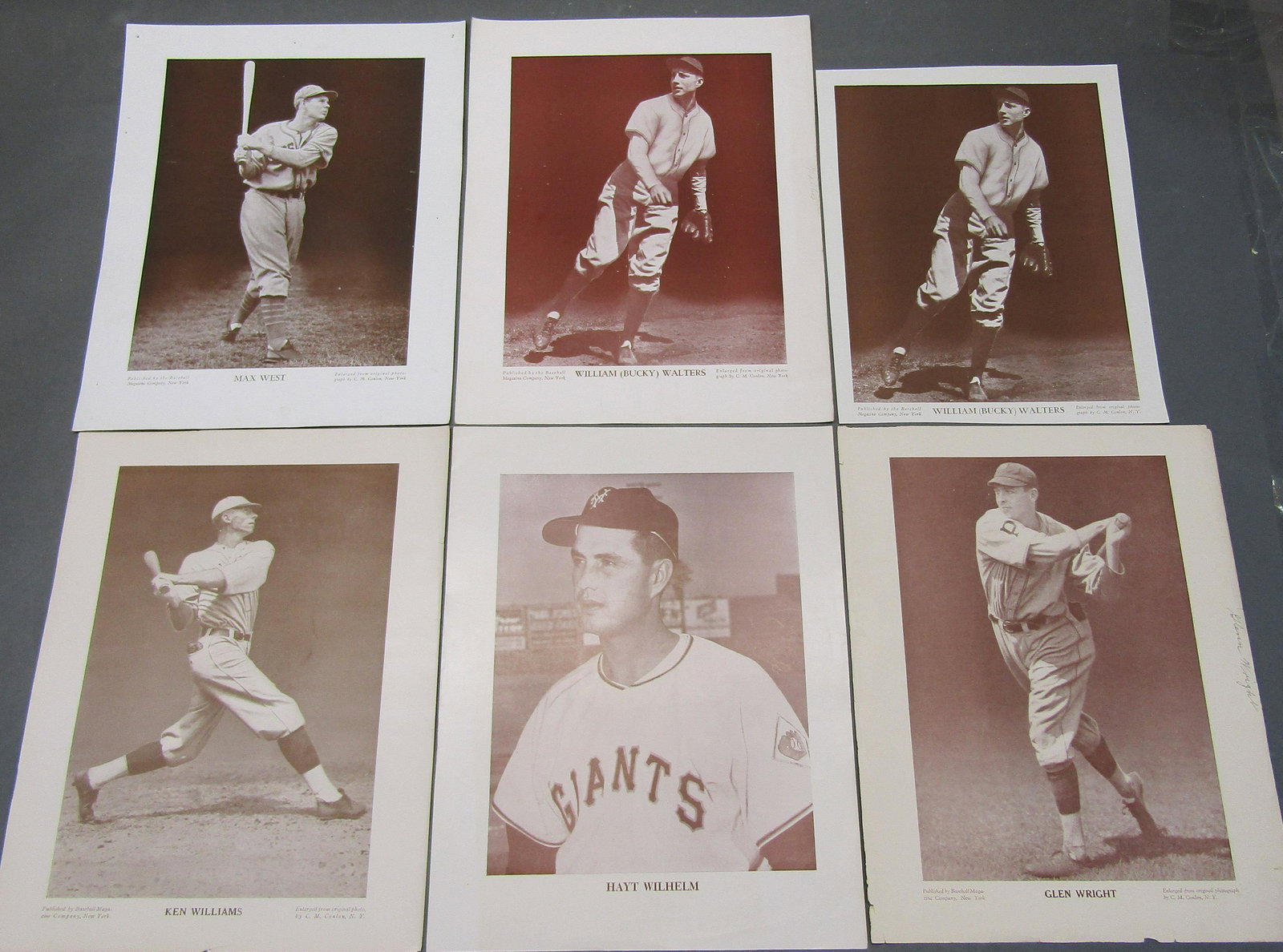 1940s Baseball Magazine Poster, M114: Walters(2),+ (1 of 1)