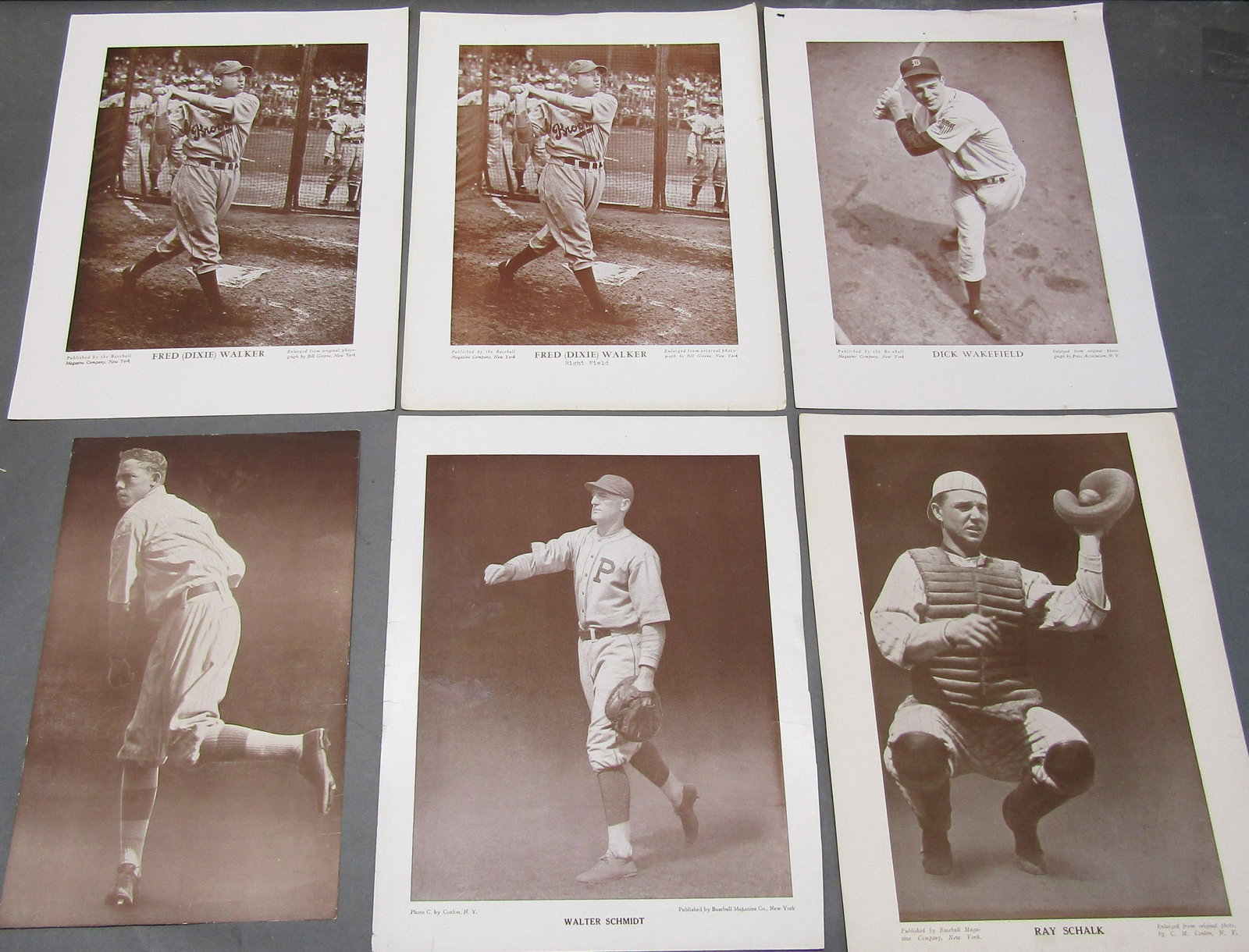 1940s Baseball Magazine Poster, M114: Schalk, + (1 of 1)