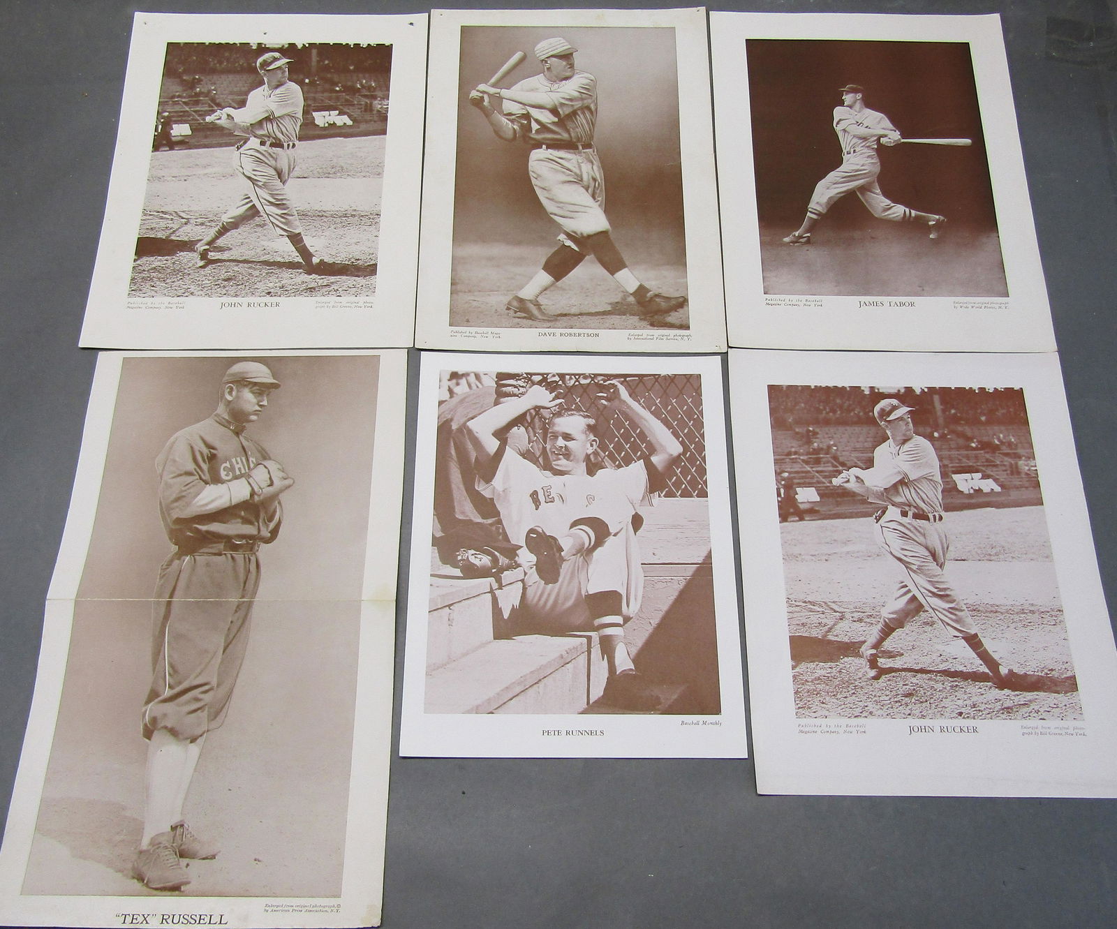 1940s Baseball Magazine Poster, M114: Rucker, + (1 of 1)